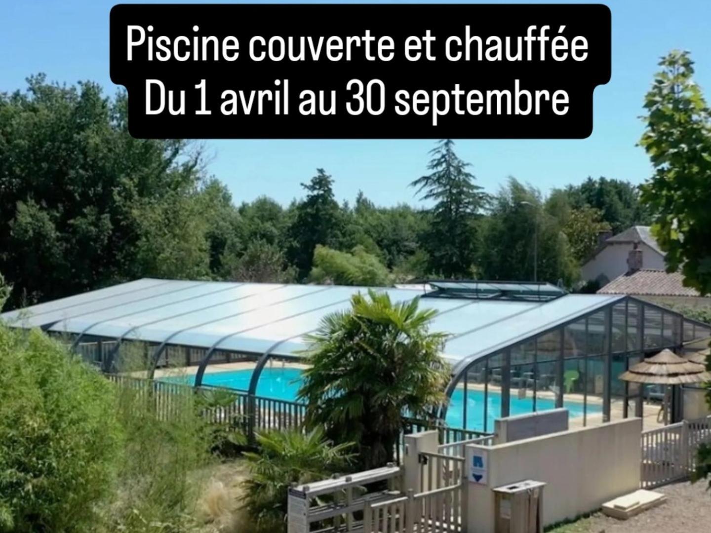 Mobil-Home Le Petit Paradis Vendeen Camping 3 Etoiles 7Km Des Plages Avrille  ภายนอก รูปภาพ