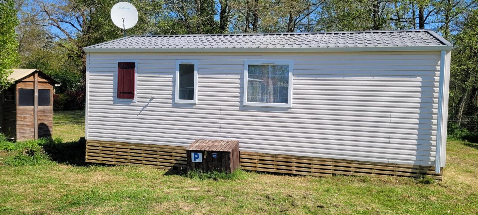 Mobil-Home Le Petit Paradis Vendeen Camping 3 Etoiles 7Km Des Plages Avrille  ภายนอก รูปภาพ